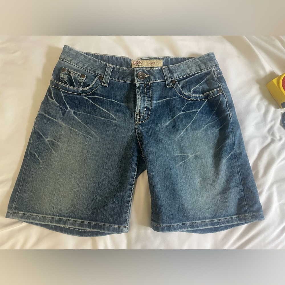BKE Denim ‘Kate’ Bermuda-Type Shorts